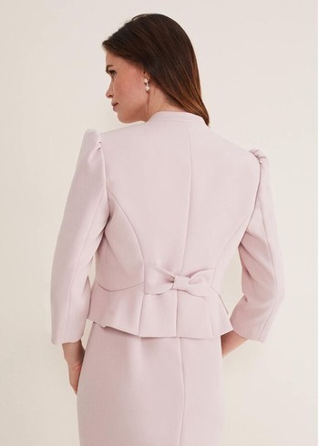 Phase Eight Isabella Bow Jackets Rose Australia | GT7904283